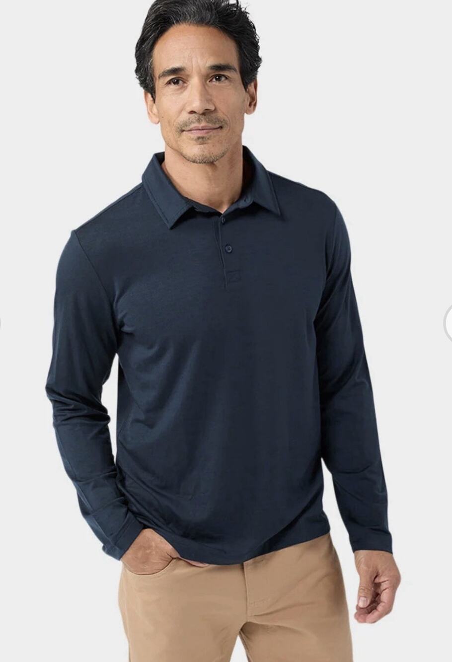 Stio Men's Alpin Lightweight Merino Polo Large